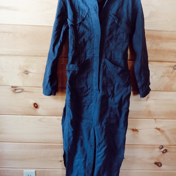 ALEX MILL EXPEDITION JUMPSUIT IN WASHED TWILL - Picture 8 of 8